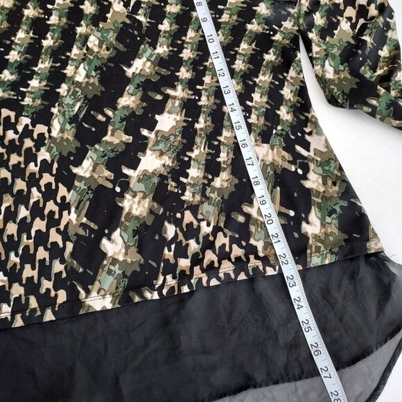 Sunny Leigh Long Sleeve Chiffon Hem Top - Picture 7 of 10